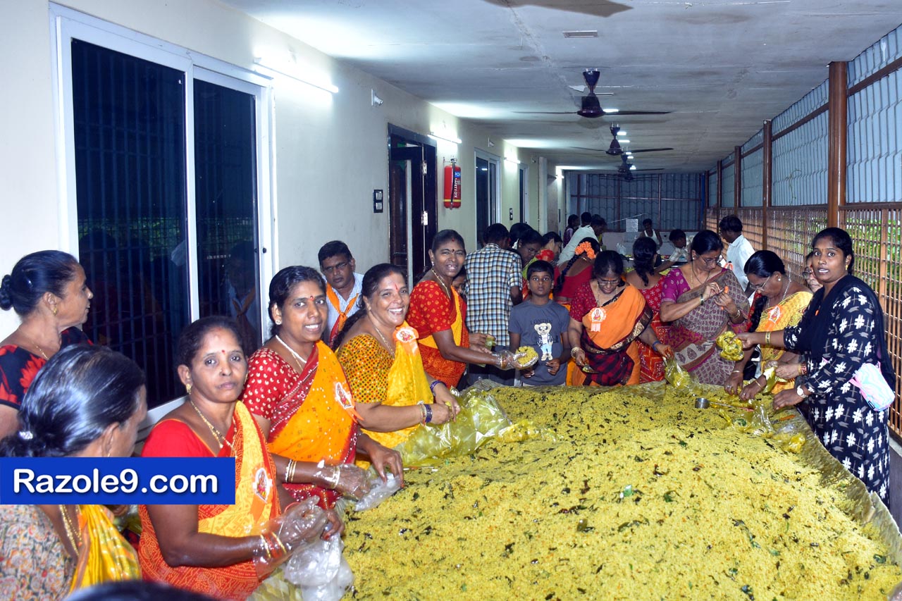 Razole Taluka Ganesh Nimajjanam